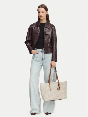 Torebka MICHAEL Michael Kors 30T6GQNT9B Kremowy