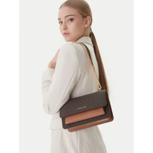 Torebka MICHAEL Michael Kors Claire 30R5GC7L3B Brązowy