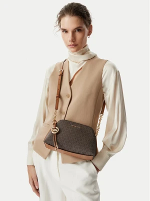Torebka MICHAEL Michael Kors Freddie 32T6GX4C1B Brązowy ciemny