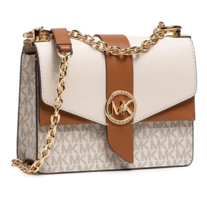 Torebka MICHAEL Michael Kors Greenwich 32S1GGRC0B Beżowy