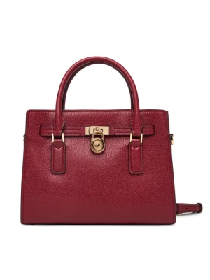 Torebka MICHAEL Michael Kors Hamilton 30T6GNXS1L Czerwony