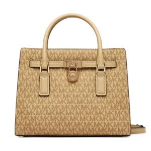 Torebka MICHAEL Michael Kors Hamilton Moderne 30T6GNXS1V Kremowy