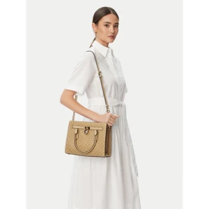 Torebka MICHAEL Michael Kors Hamilton Moderne 30T6GNXS1V Kremowy