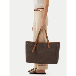 Torebka MICHAEL Michael Kors Hudson 33R6LHDT9B Brązowy