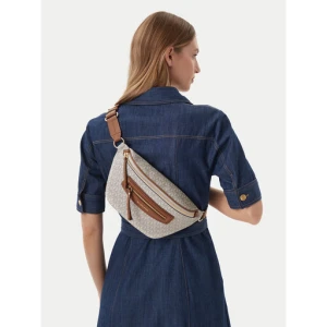 Torebka MICHAEL Michael Kors Jet Set 30S6GTVM8B Kremowy