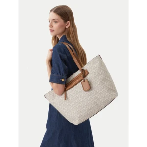 Torebka MICHAEL Michael Kors Jet Set 30S6GTVT4B Écru
