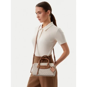 Torebka MICHAEL Michael Kors Jet Set 32S6GTVC0B Kremowy