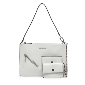 Torebka MICHAEL Michael Kors Jet Set 32S6SJ6F6L Biały