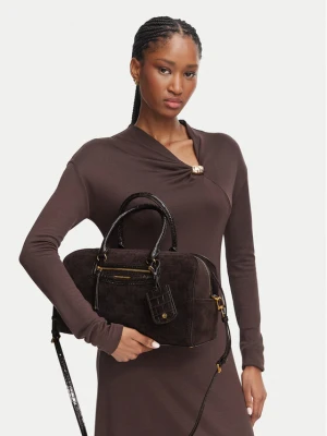 Torebka MICHAEL Michael Kors Jet Set Travel 30F6ATVS6S Brązowy ciemny