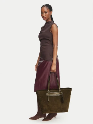 Torebka MICHAEL Michael Kors Jet Set Travel 30F6ATVT4S Khaki