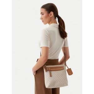 Torebka MICHAEL Michael Kors Jet Set Travel 32S6GTVC7B Kremowy