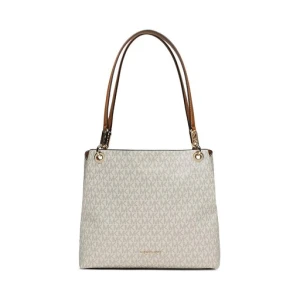 Torebka MICHAEL Michael Kors Kensington 30F3G8KT7B Écru