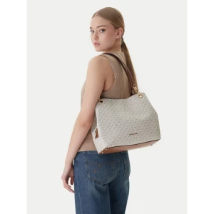 Torebka MICHAEL Michael Kors Kensington 30F3G8KT7B Écru