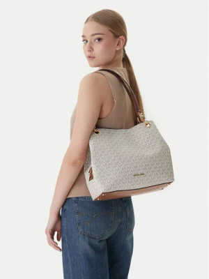Torebka MICHAEL Michael Kors Kensington 30F3G8KT7B Kremowy