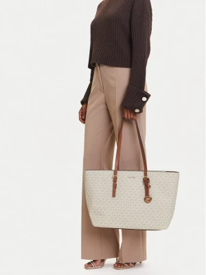 Torebka MICHAEL Michael Kors Quinn 30T5GQNT9B Kremowy