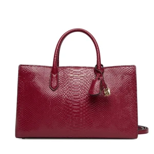 Torebka MICHAEL Michael Kors Scarlett 30T5GETS2L Bordowy