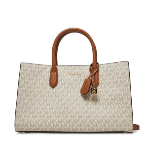 Torebka MICHAEL Michael Kors Scarlett Medium Signature Logo Satchel 30F4GETS2B Beżowy