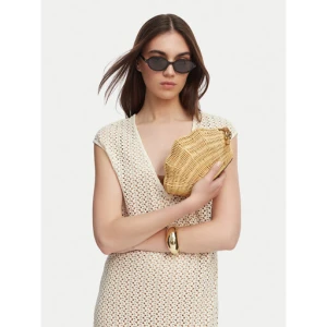 Torebka MICHAEL Michael Kors Shelly 30S6G16C5W Beżowy