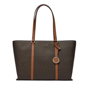 Torebka MICHAEL Michael Kors Temple Tote 30R4G1LT3B Brązowy