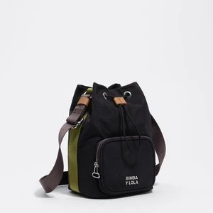 Torebka mini nylon czarna BIMBA Y LOLA