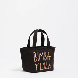 Torebka mini nylon głęboka czerń BIMBA Y LOLA