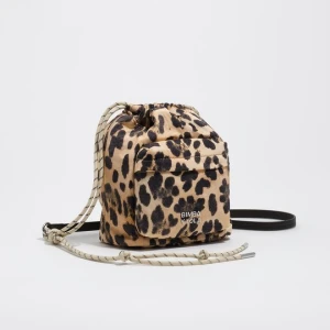 Torebka mini nylon panterka BIMBA Y LOLA LEOPARD NATURAL
