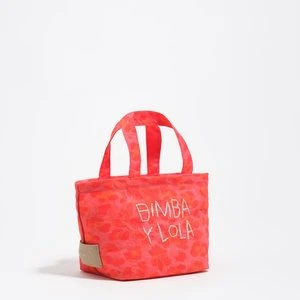 Torebka mini nylon panterka różowa BIMBA Y LOLA