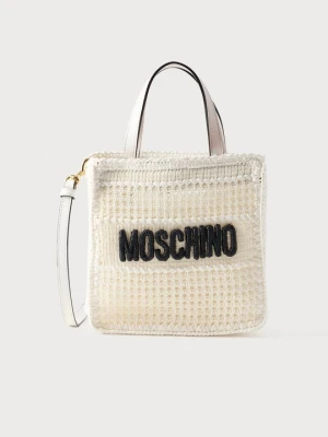 Torebka MOSCHINO biały