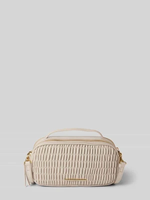 Torebka na długim pasku z detalem z logo CK Calvin Klein