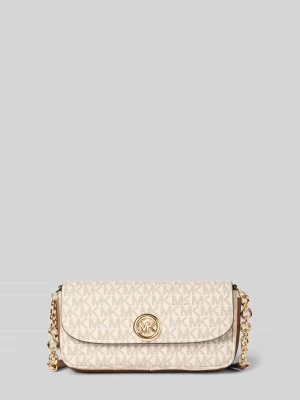 Torebka na łańcuchu z klapką i kieszenią wsuwaną model 'NOLITA' MICHAEL Michael Kors