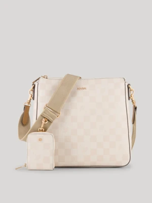 Torebka na ramię Cortina Piazza Jasmina w kolorze kremowym Joop