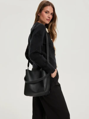 Torebka na ramię czarna Moodo