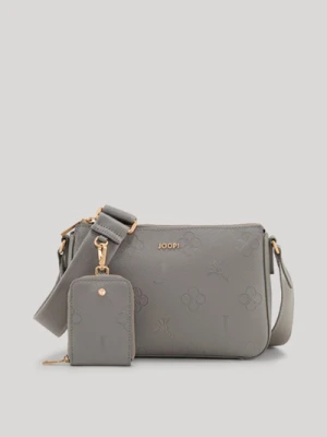 Torebka na ramię Decoro Edition Jasmina w kolorze szarym ze wzorem Joop
