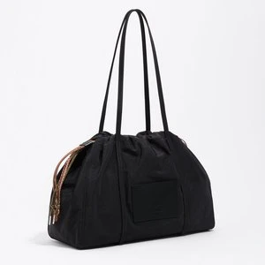 Torebka na ramię duża nylon czarna BIMBA Y LOLA