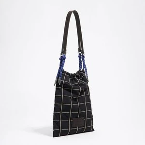 Torebka tote krata czarna BIMBA Y LOLA