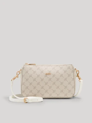 Torebka na ramię Mazzolino Jasmina w kolorze beżowo-białym Joop