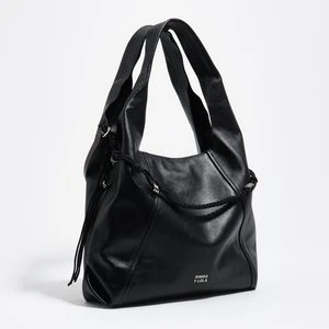 Torebka na ramię Paper duża skóra czarna BIMBA Y LOLA