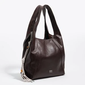 Torebka na ramię Paper duża skóra kawa BIMBA Y LOLA