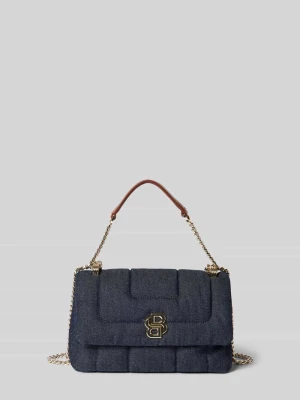 Torebka na ramię z czystego denimu bawełnianego model ‘STYLE B_ICON’ Boss
