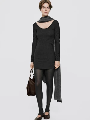 Torebka Na Ramię Z Klapką – Limited Edition - Czekoladowy - Massimo Dutti - Female