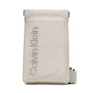 Torebka na telefon Calvin Klein Ck Summer Phone Crossbody K60K610460 Beżowy