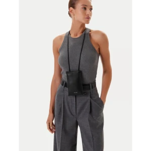 Torebka na telefon Calvin Klein Foil Emboss Phone Crossbody LV04D1037G Czarny