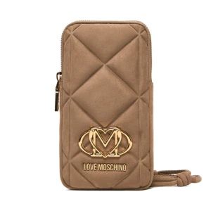 Torebka na telefon LOVE MOSCHINO JC5645PP0NKE0105 Beżowy