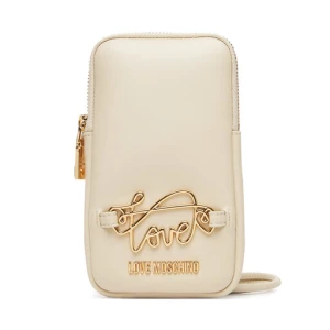 Torebka na telefon LOVE MOSCHINO JC5737PP0MKG0110 Écru