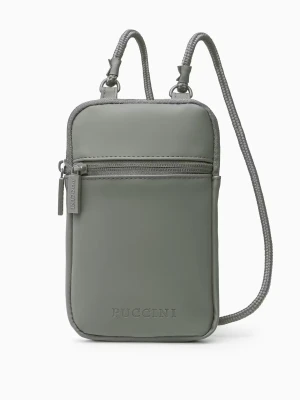 Torebka na telefon mała zielona Puccini