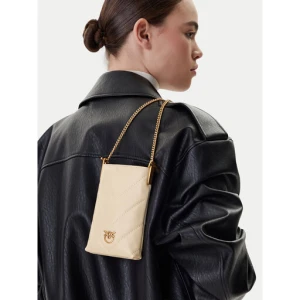 Torebka na telefon PINKO Phone Case PCPL 105358 A2W2 Écru