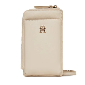 Torebka na telefon Tommy Hilfiger AW0AW17512 Écru