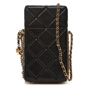 Torebka na telefon Tory Burch Fleming Flap 163417 Czarny