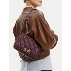 Torebka Nine West CEO-CHARLOTTE-I-S22558 Bordowy