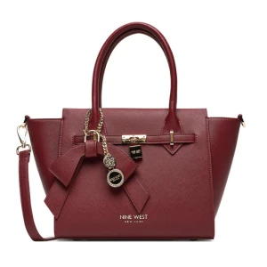 Torebka Nine West CEO-Chelsea-Charm-II-LX10185 Bordowy